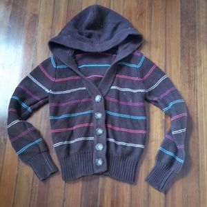 Old Navy Girls Hooded Cardigan Sweater XL